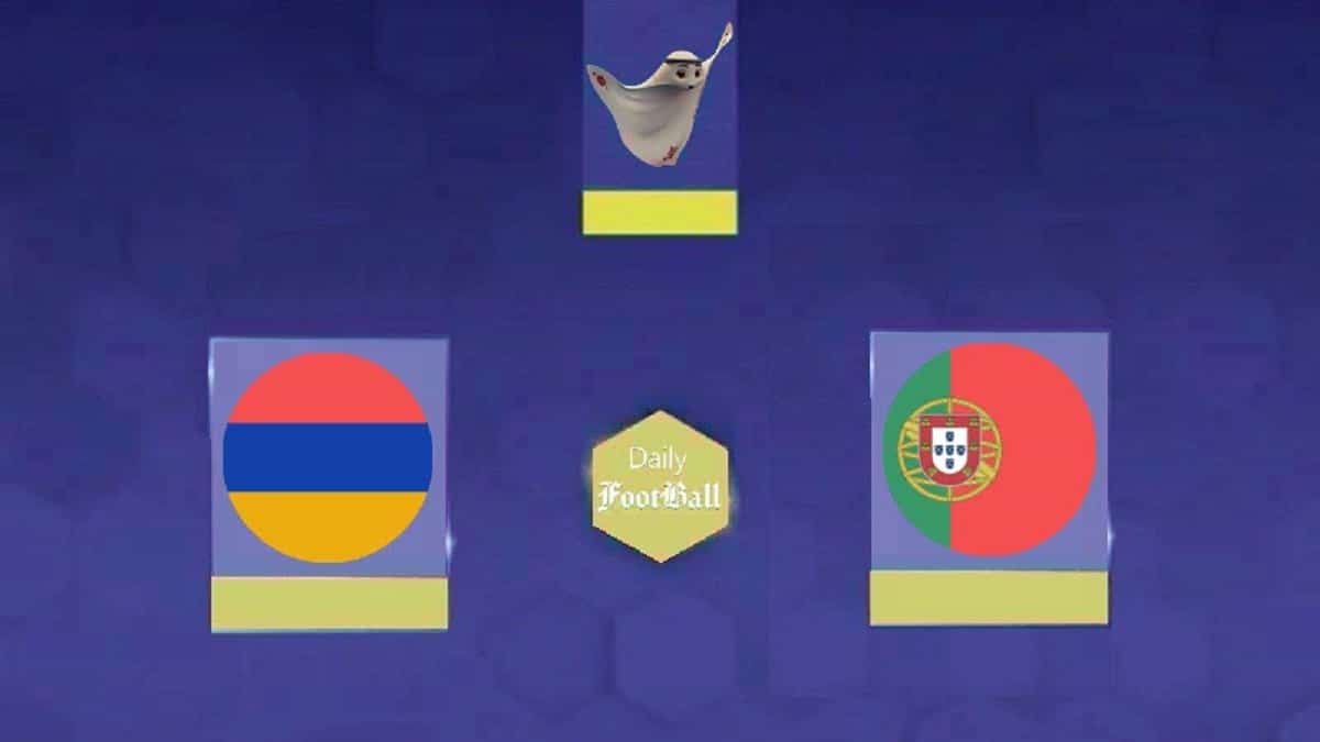 نتیجه بازی پرتغال و ارمنستان؛ پیروزی یاران کریستیانو رونالدو در مقدماتی جام جهانی 2026 نتیجه بازی پرتغال و ارمنستان؛ پیروزی یاران کریستیانو رونالدو در مقدماتی جام جهانی 2026 | دیلی فوتبال