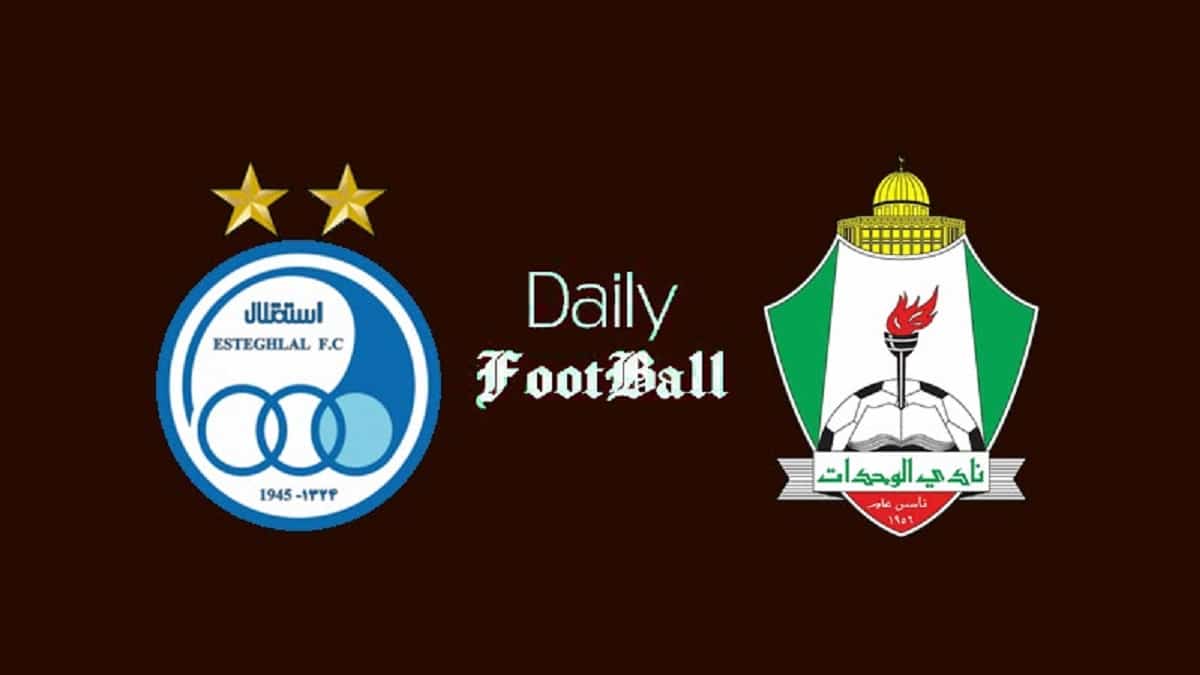 ساعت بازی استقلال و الوحدات امروز چهارشنبه 14 آبان 1404 | دیلی فوتبال