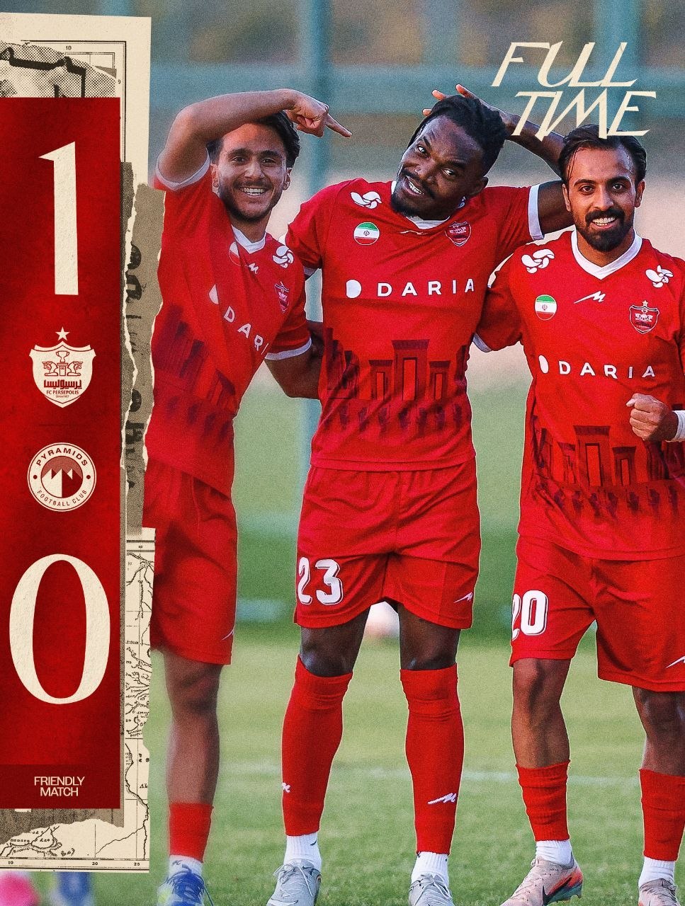 پرسپولیس قهرمان آفریقا را برد پرسپولیس قهرمان آفریقا را برد | دیلی فوتبال
